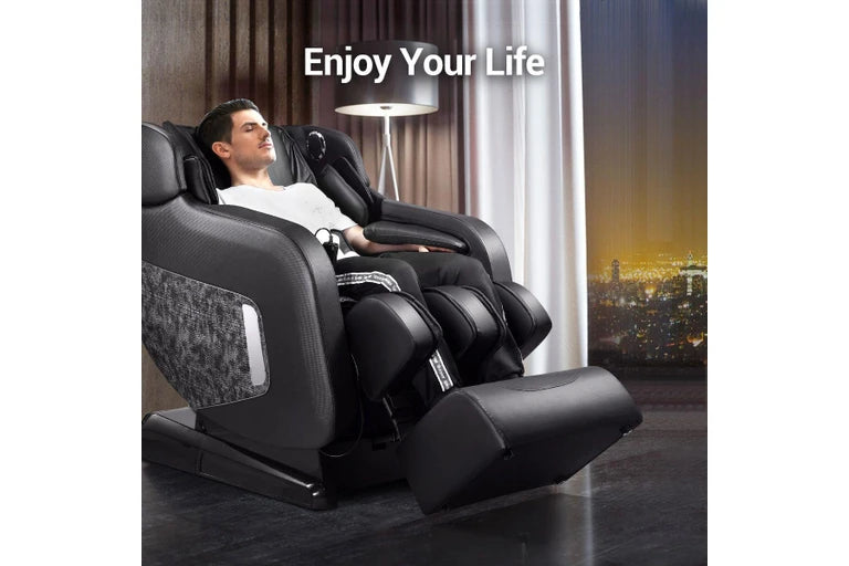 HOMASA 4D Electric Massage Recliner Chair Zero Gravity Massager Grey