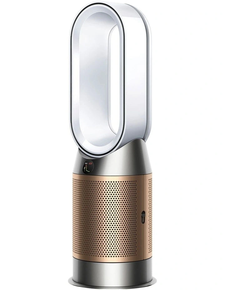 Dyson Hot and Cool Formaldehyde Purifying Fan Heater in White/Gold HP09