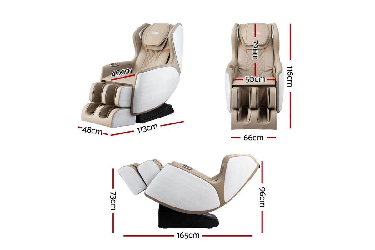 Livemor Massage Chair Electric Recliner Home Massager 3D OLIN