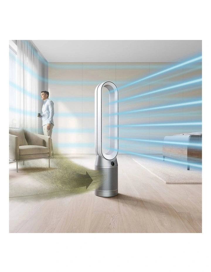 Dyson Cool Purifying Tower Fan in White/Silver TP10