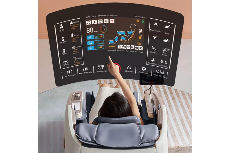 Homasa 4D Zero Gravity Massage Chair