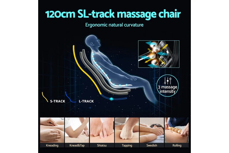 Livemor Massage Chair Electric Recliner Home Massager 3D OLIN
