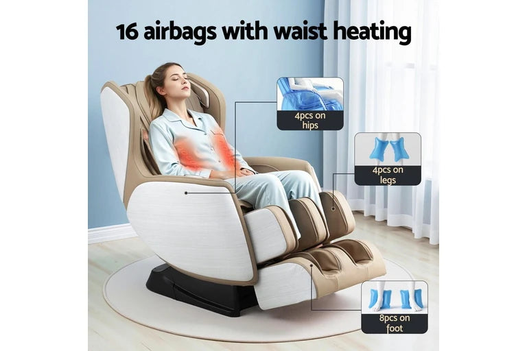 Livemor Massage Chair Electric Recliner Home Massager 3D OLIN