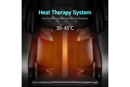 HOMASA 4D Electric Massage Recliner Chair Zero Gravity Massager Grey